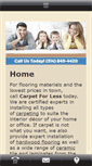 Mobile Screenshot of carpetforlessstl.com